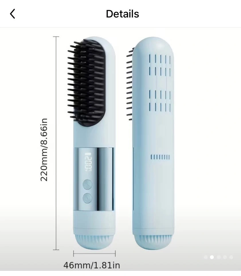 Wireless Straight Hair Comb - photo 3