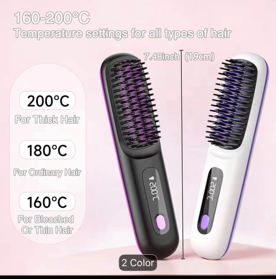 GENAI Hair Straightener Brush - photo 3