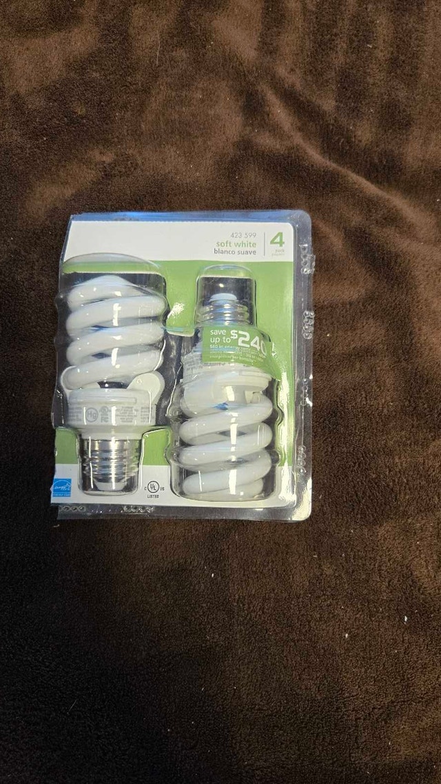 EcoSmart Soft White Spiral CFL Bulbs