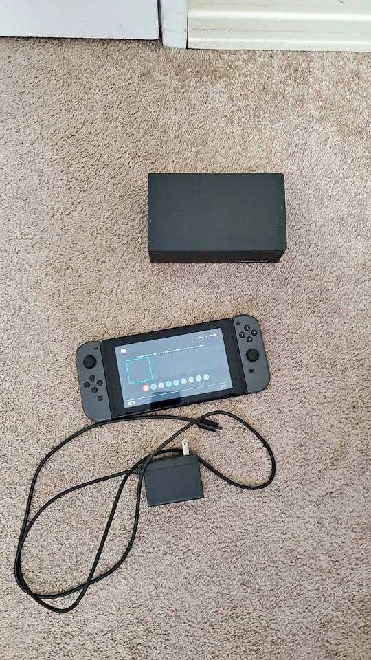 Nintendo Switch console bundle(joycons, dock and charger)