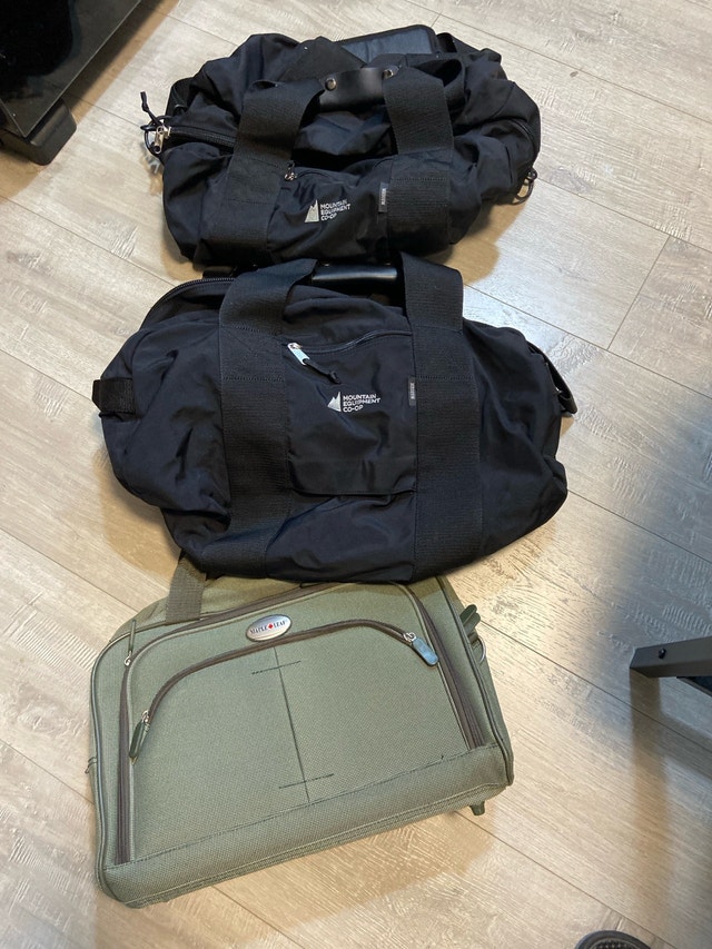 mountain coop duffel bags