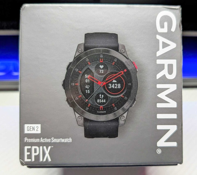 Garmin Epix Gen 2 Titanium - No Start/Stop Button