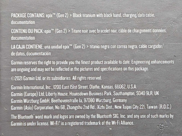 Garmin Epix Gen 2 Titanium - No Start/Stop Button - photo 4