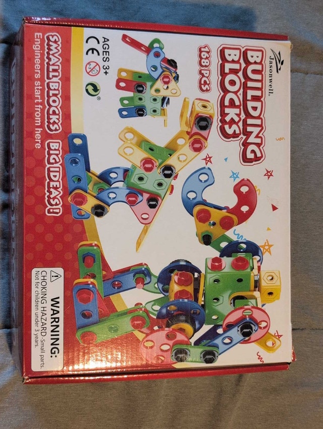 Building Blocks 3+ 168 Pcs