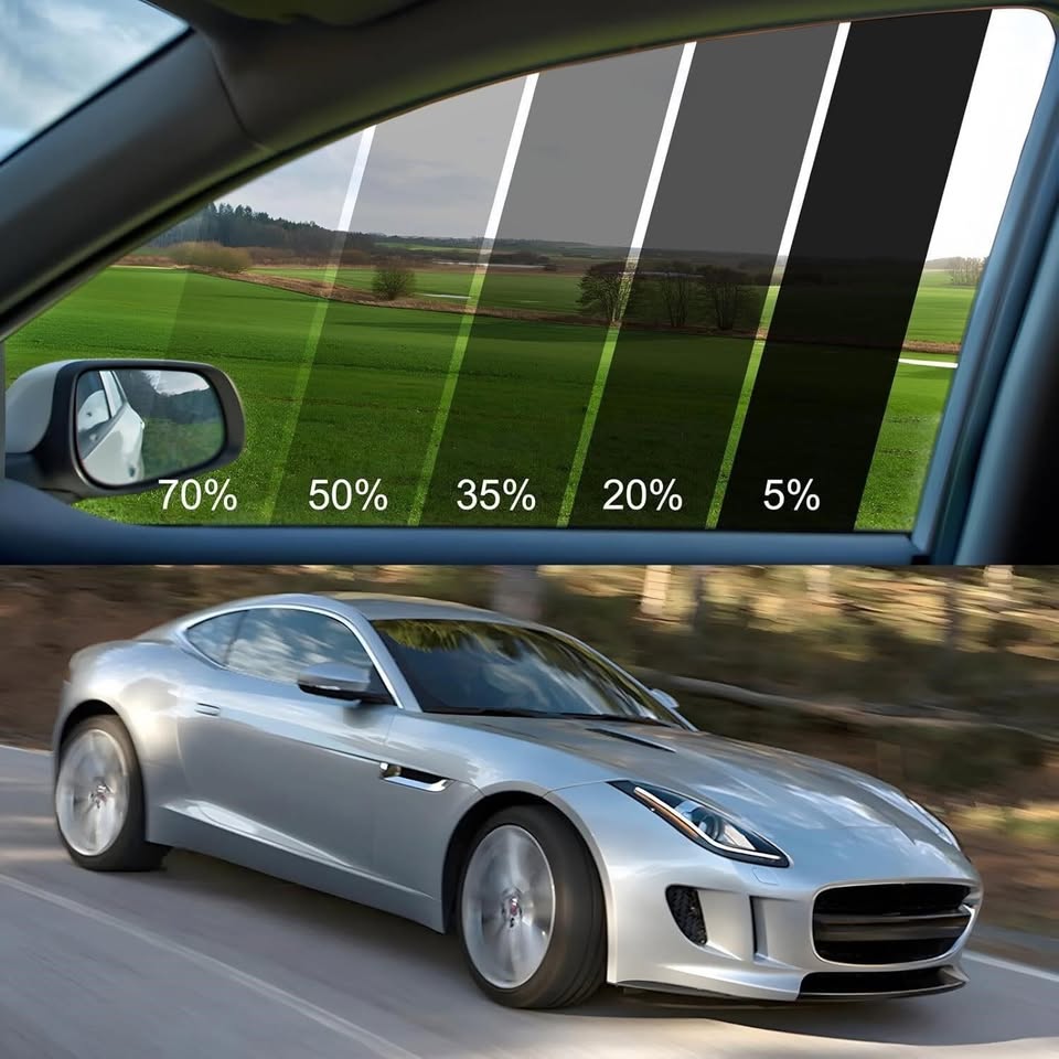 KASHIBANG Car Window Tint Film, 5% VLT Ceramic Window Tint - photo 5