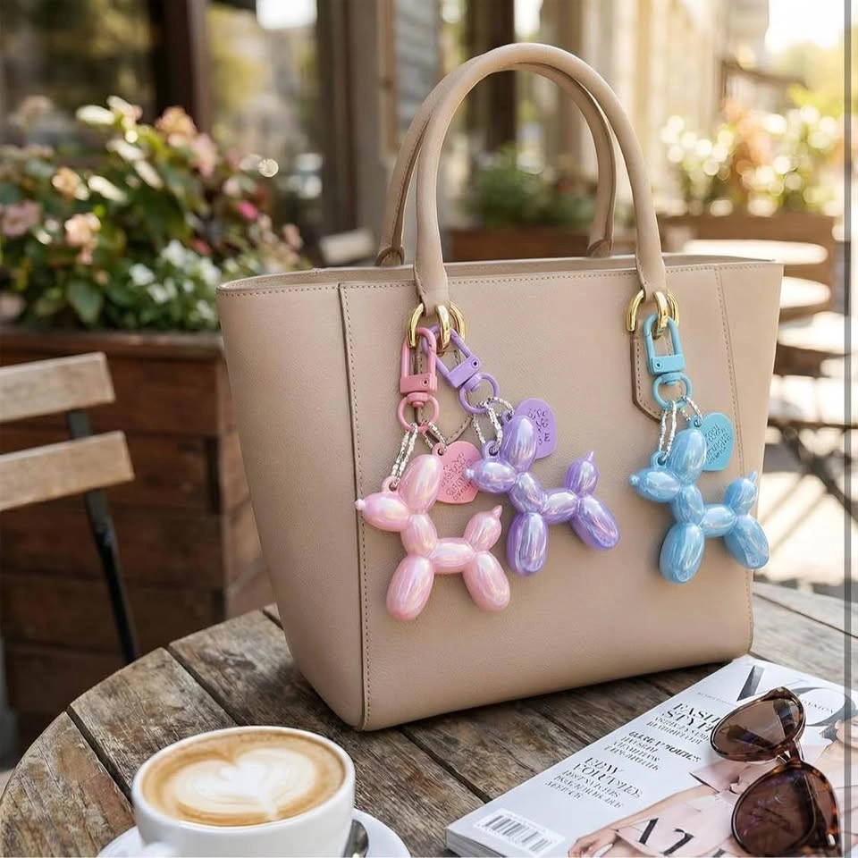 🎈 Balloon Dog Keychains – Cute Jelly Design (6 Colours) - photo 3