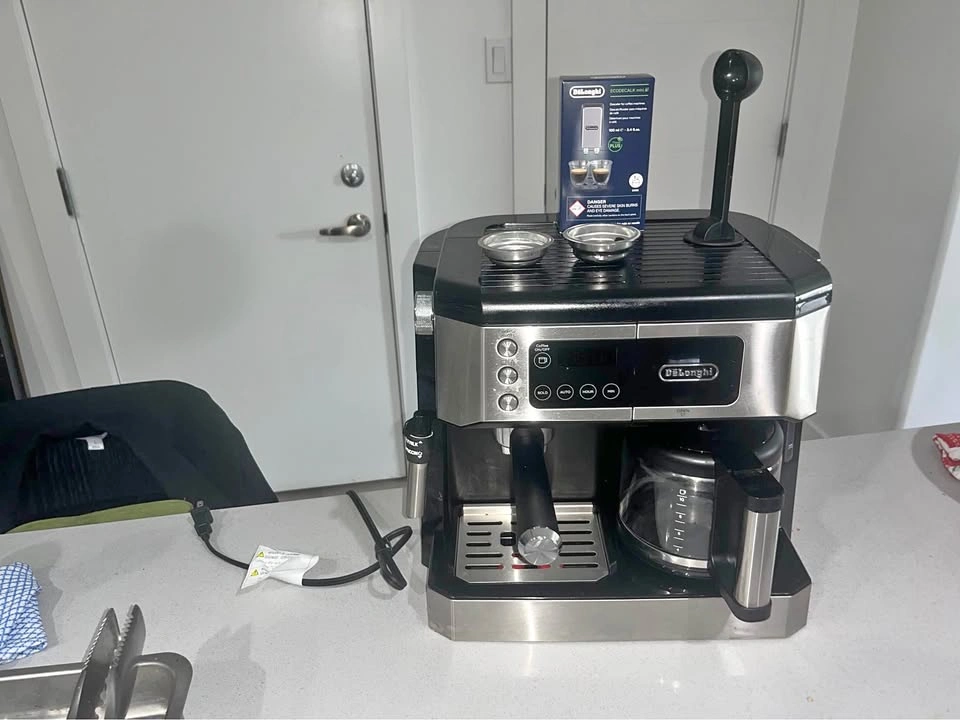 DeLonghi all in one coffee machine