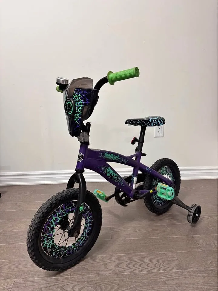 Hulk Smash 14 inch Bike