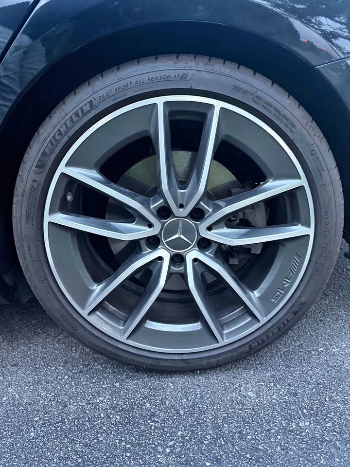 19" AMG OEM Wheels with Michelin Pilot Sport All Season 4 Tires
