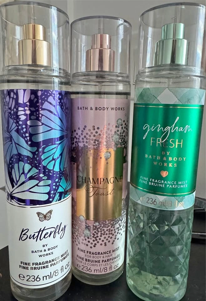 Bath and Body Works Mists - BARELY USED