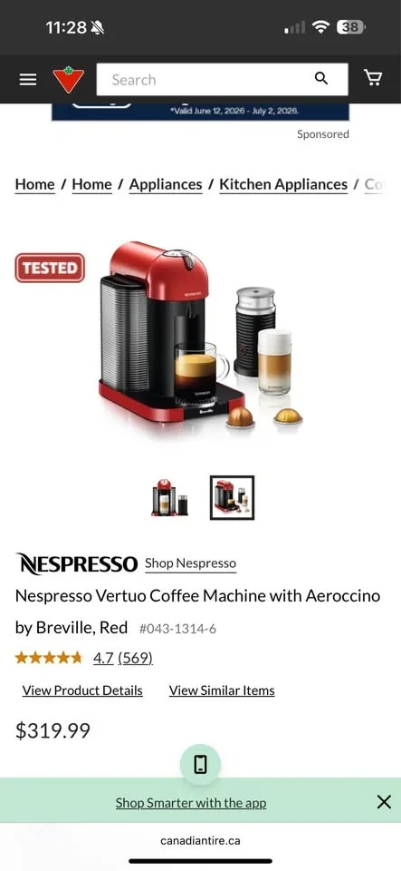 Nespresso Machine - photo 3