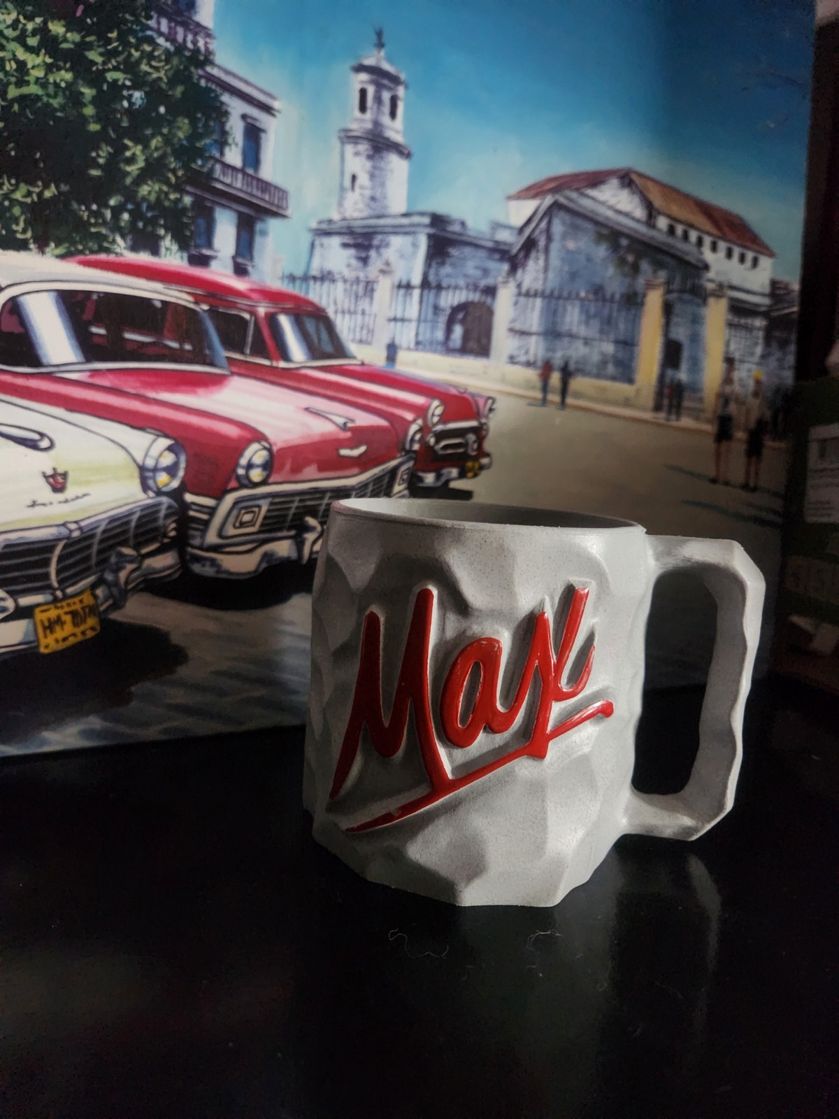 Maxwell House "MAX" Flintstones Cups Mugs. Yabba Dabba Do - photo 2