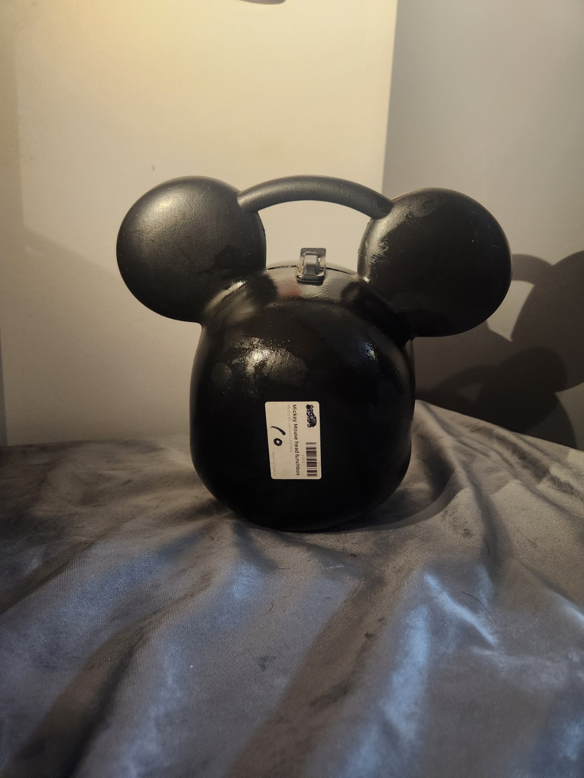 Vintage 80’s Walt Disney Minnie Mouse Head Plastic Lunch Box - photo 2
