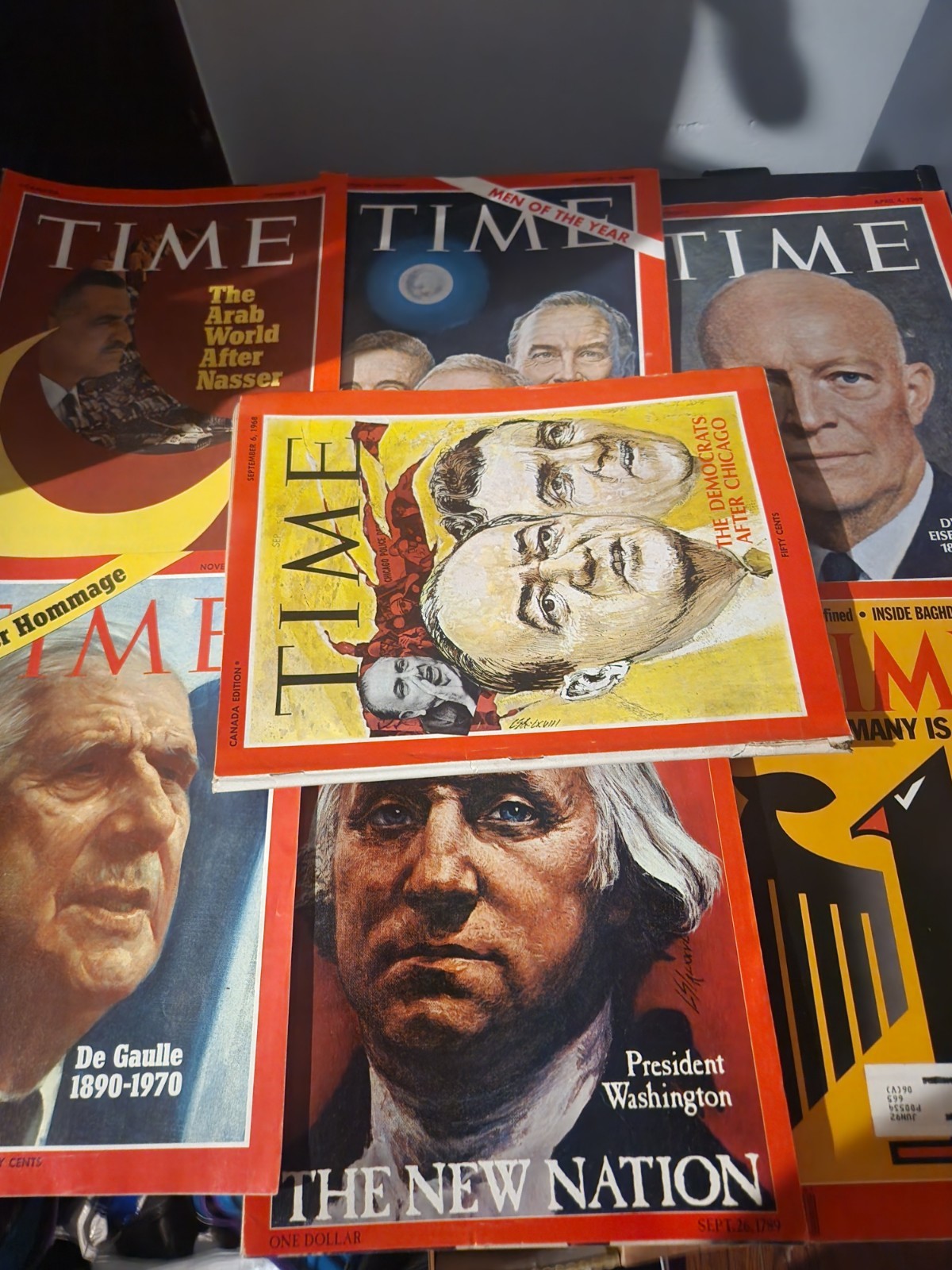 Vintage TIME Magazine Lot Political Covers 1960s–1970s