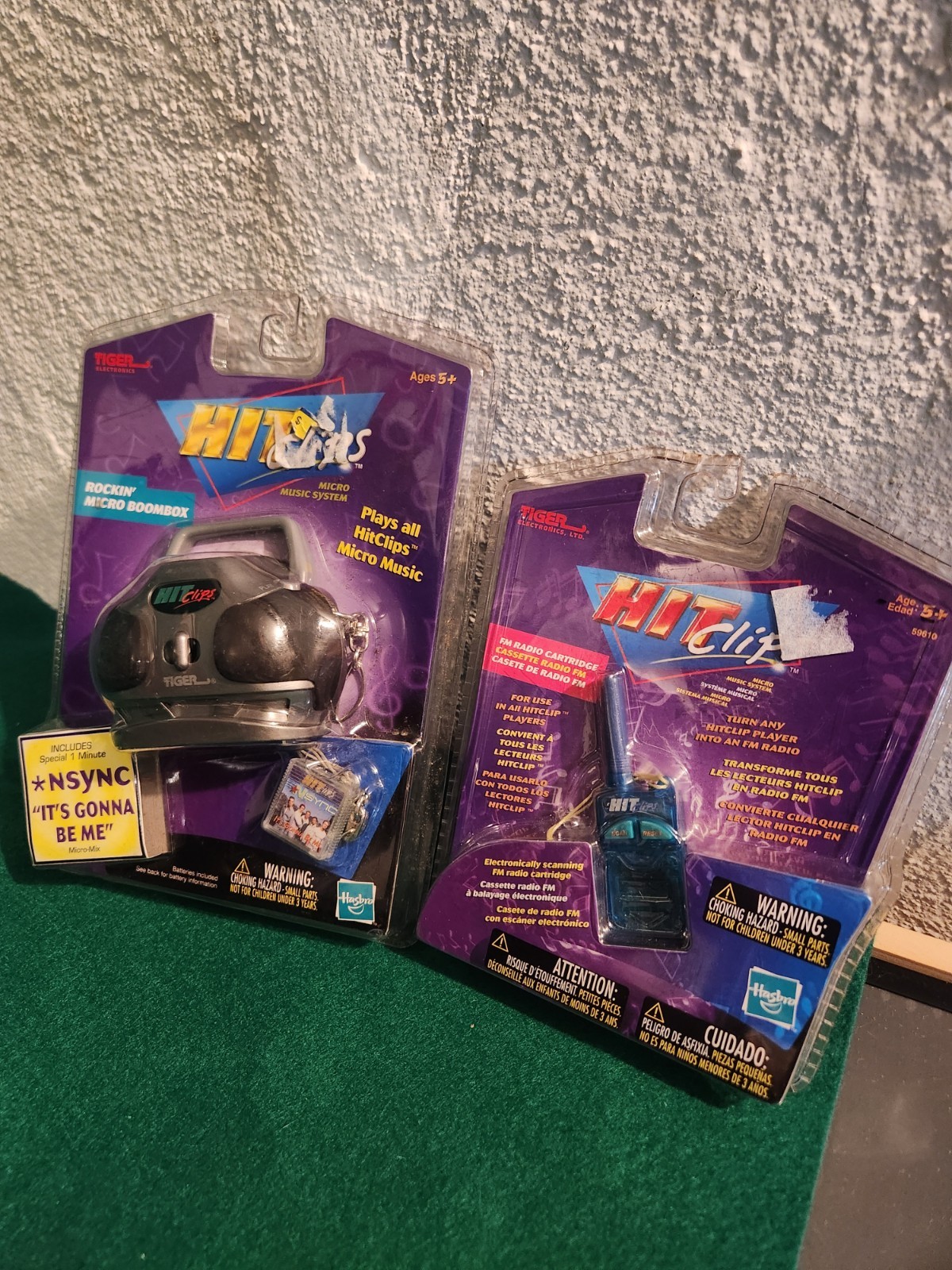 NEW SEALED Hit Clips Rockin' Micro Boombox Vintage Tiger