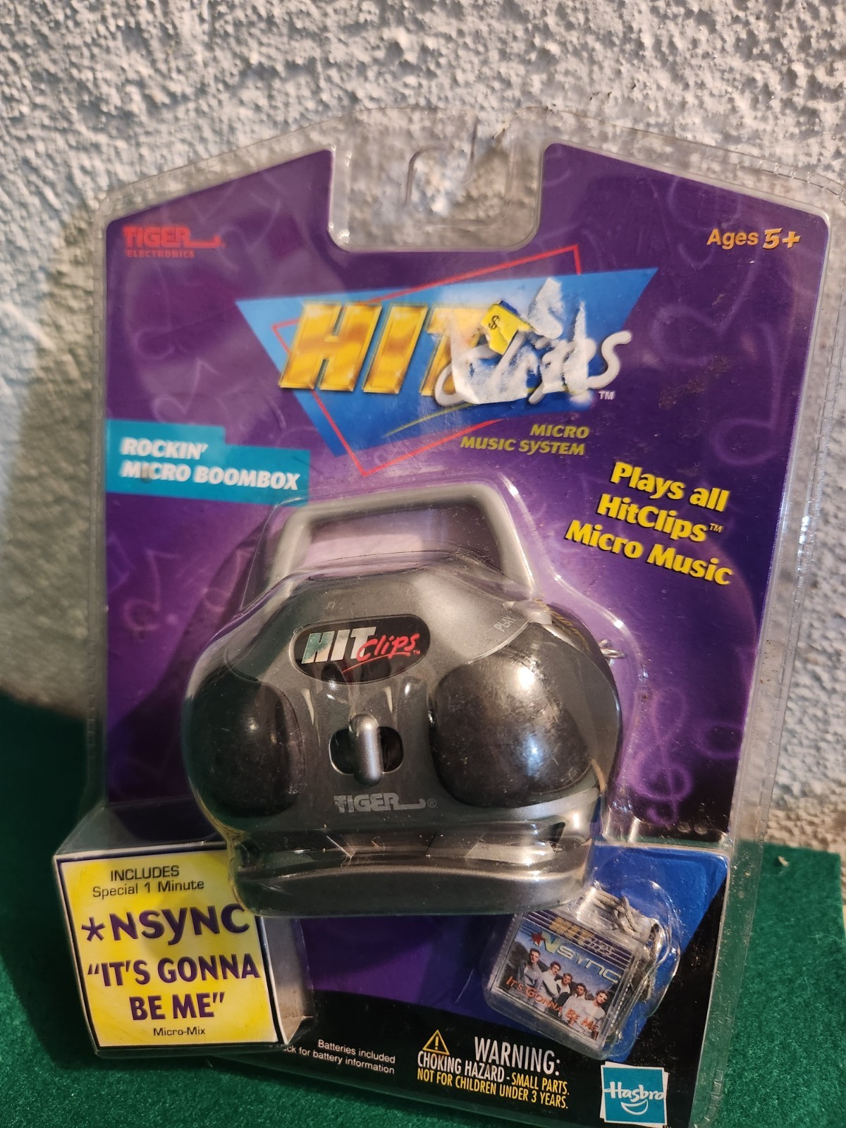 NEW SEALED Hit Clips Rockin' Micro Boombox Vintage Tiger - photo 2