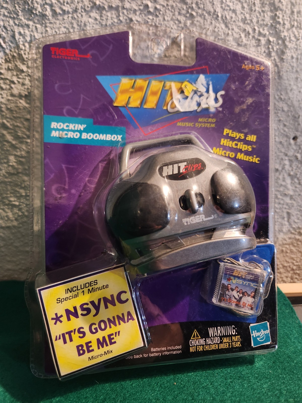 NEW SEALED Hit Clips Rockin' Micro Boombox Vintage Tiger - photo 3