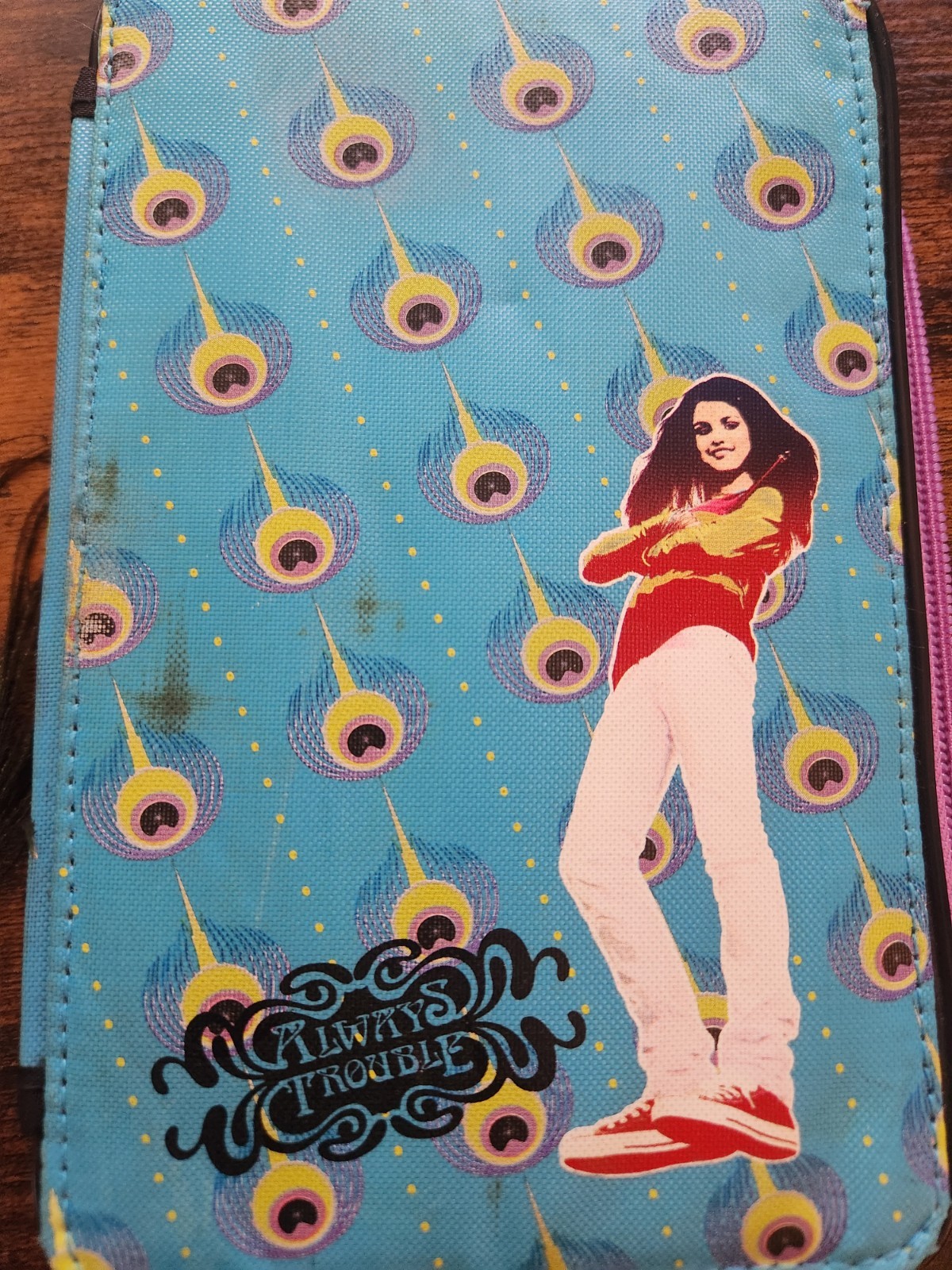 2009 Wizard Of Waverly Place Wallet Rare Blue Alex Russo - photo 2