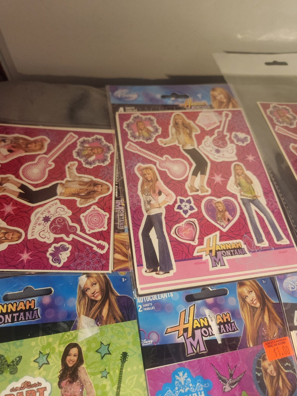 Lot Of Packs Hannah Montana Sticker Sheets Brand New - photo 4