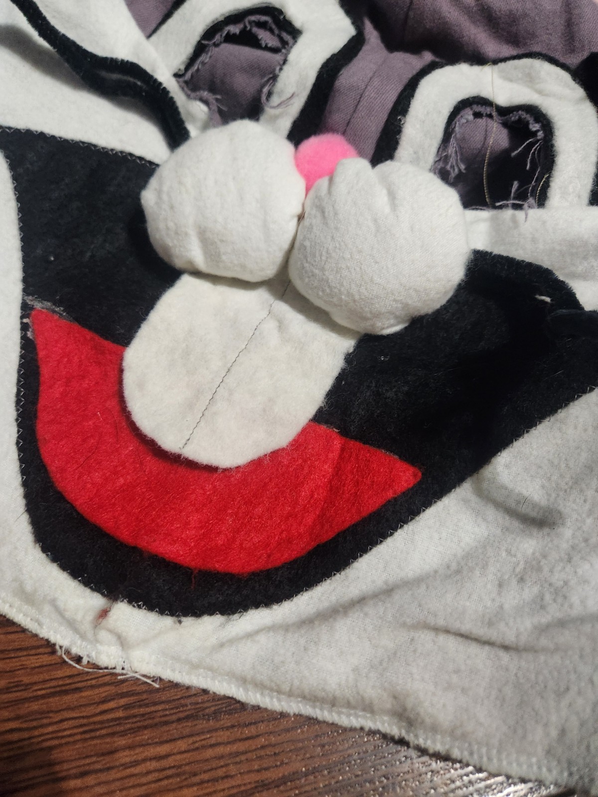 Vintage Lola Bugs Bunny Halloween Pull Over Mask 1980s - photo 4