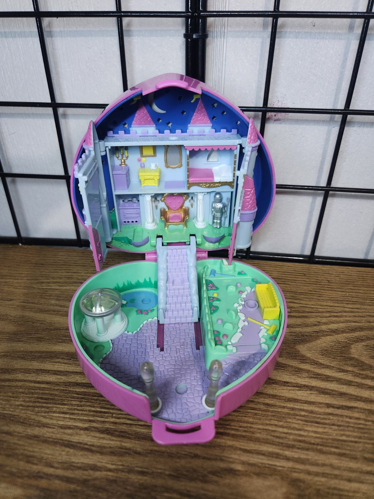 Polly Pocket 1992 Starlight Castle by Bluebird Toys Untested - photo 2