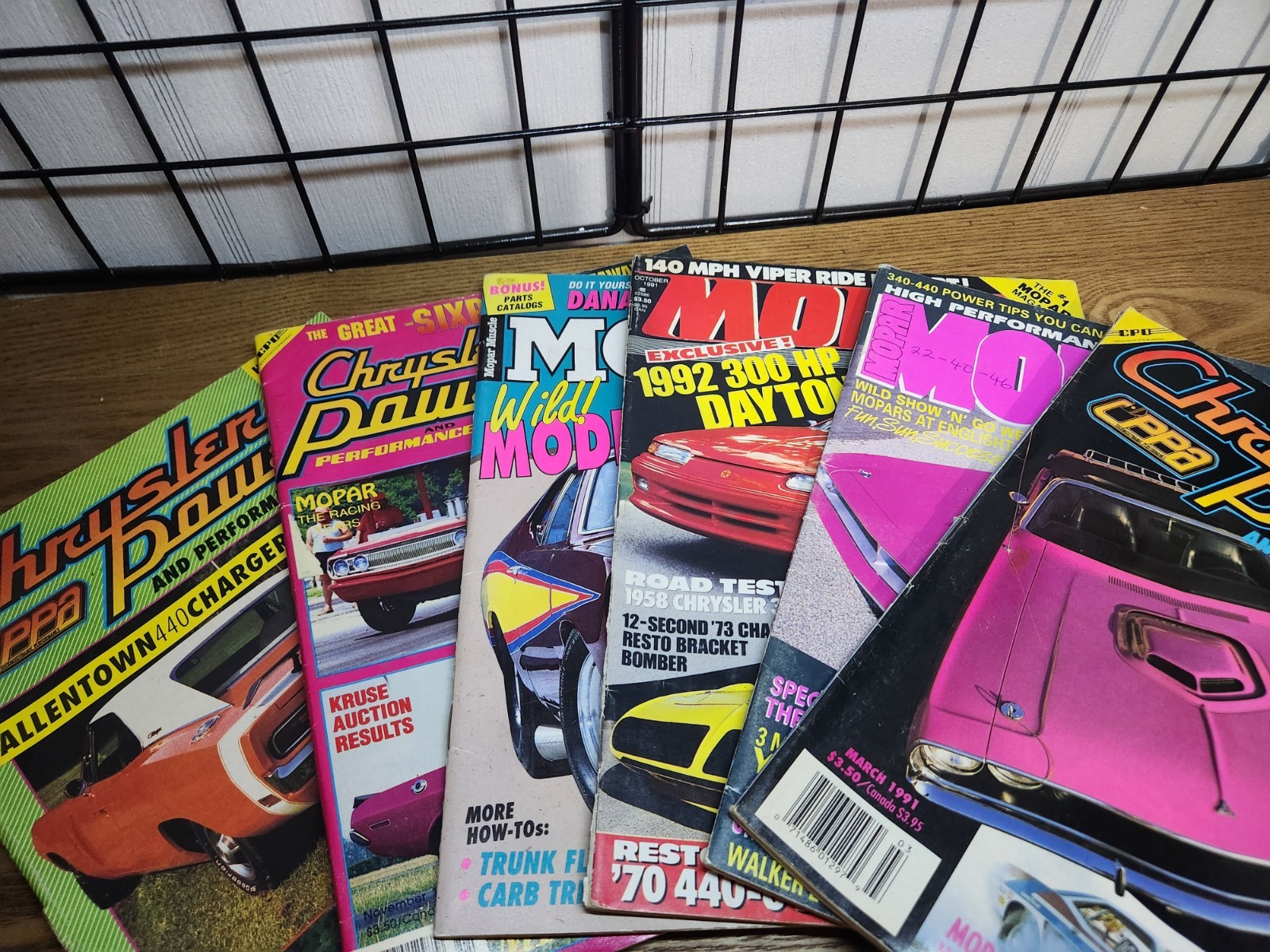 COLLECTION OF HIGH PERFORMANCE MOPAR MAGAZINES And Other Car Mag - photo 2