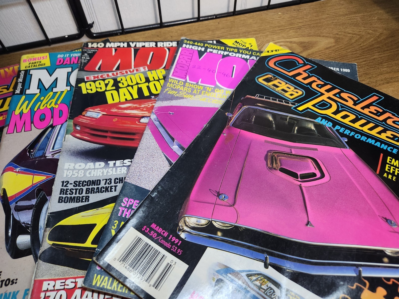 COLLECTION OF HIGH PERFORMANCE MOPAR MAGAZINES And Other Car Mag - photo 4