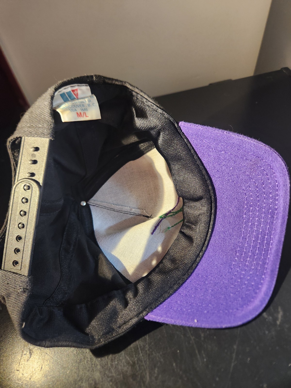 VINTAGE 90s Y2K TELUS TELECOM HAT CAP WILSON INTERNATIONAL - photo 3
