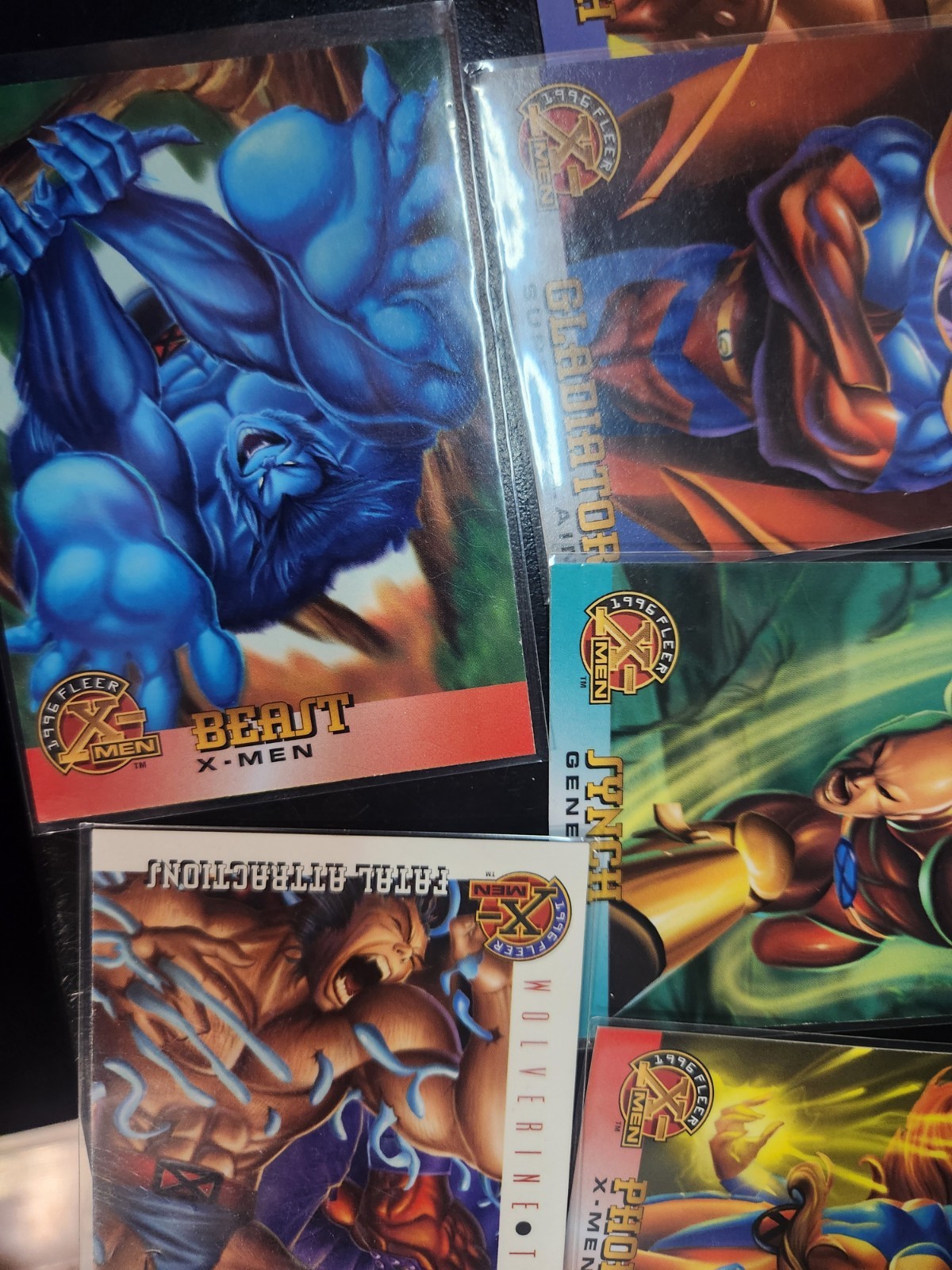 Vintage Fleer X-Men 14 WOLVERINE Marvel Trading Card - photo 4