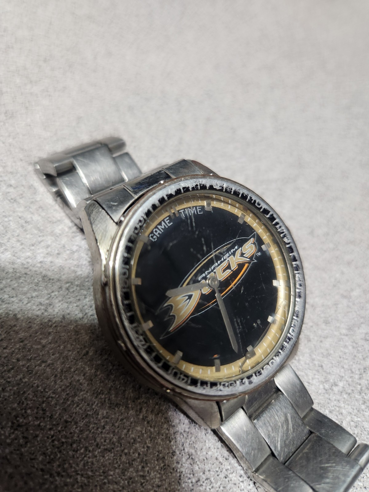 NHL Anaheim Ducks Mens Sport Steel Collectors Watch - photo 3
