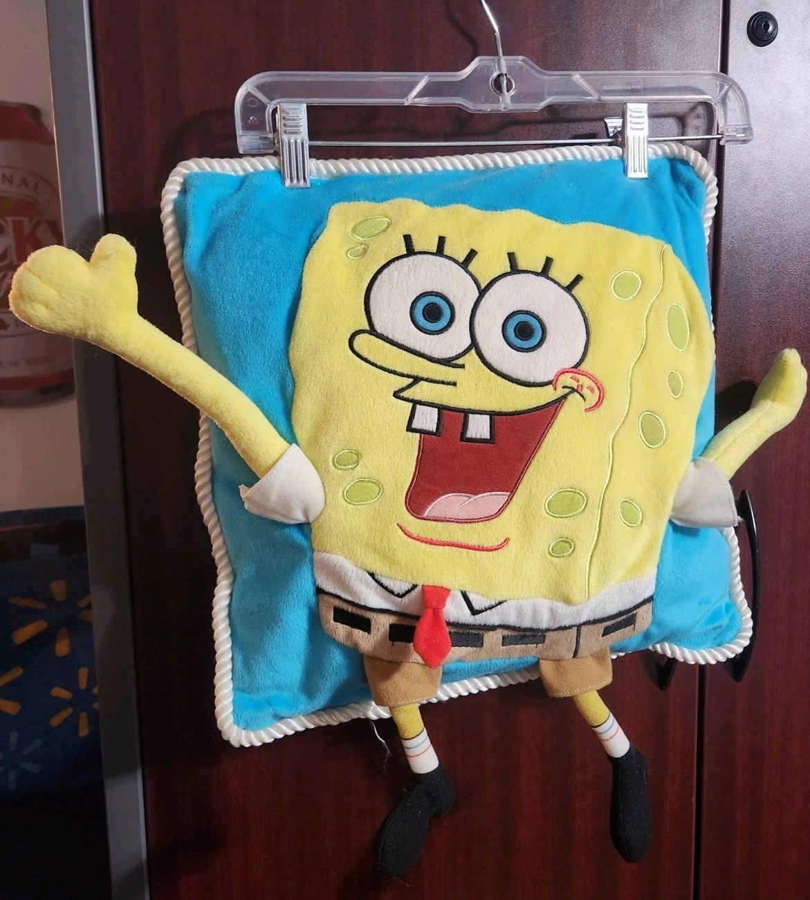SPONGEBOB SQUAREPANTS 3D Plush PILLOW - 2001 Nickelodeon