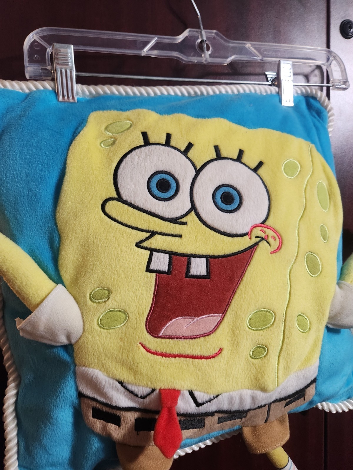 SPONGEBOB SQUAREPANTS 3D Plush PILLOW - 2001 Nickelodeon - photo 2