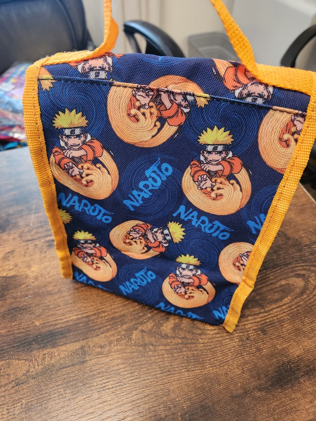 Naruto Shippuden Vintage 2002 Lunch Bag Box Bioworld Rare - photo 2