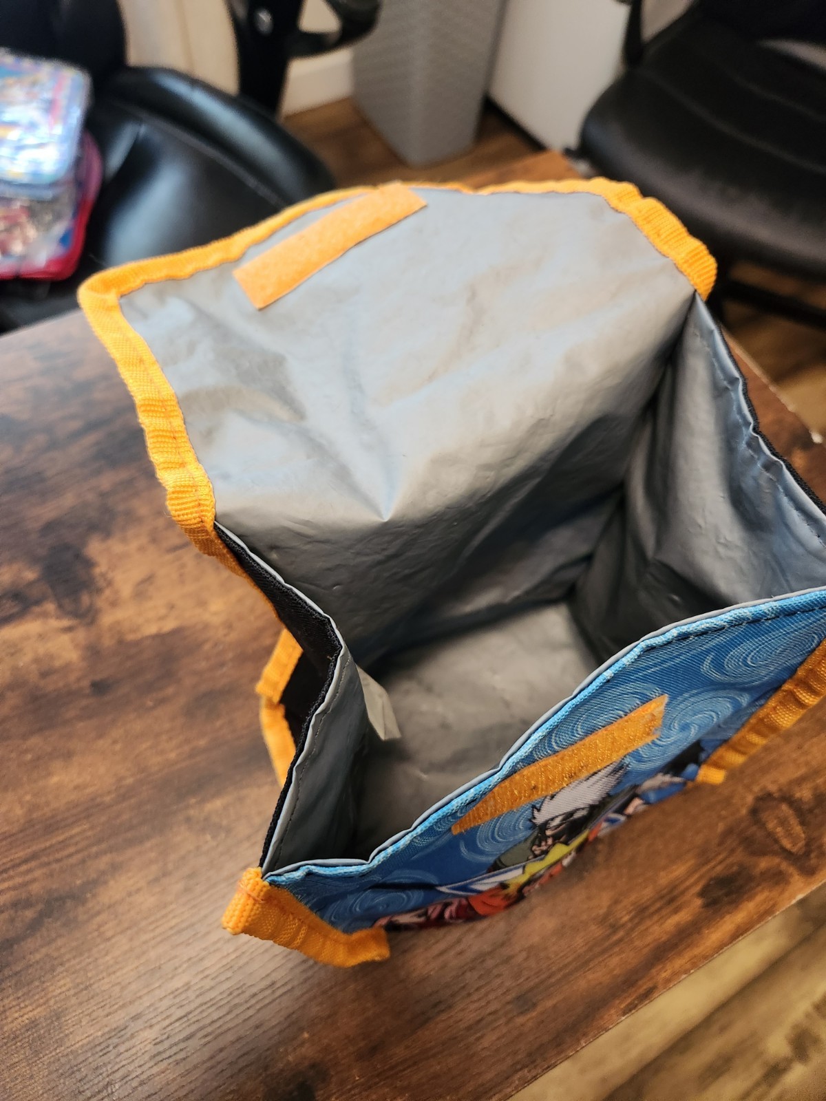Naruto Shippuden Vintage 2002 Lunch Bag Box Bioworld Rare - photo 5