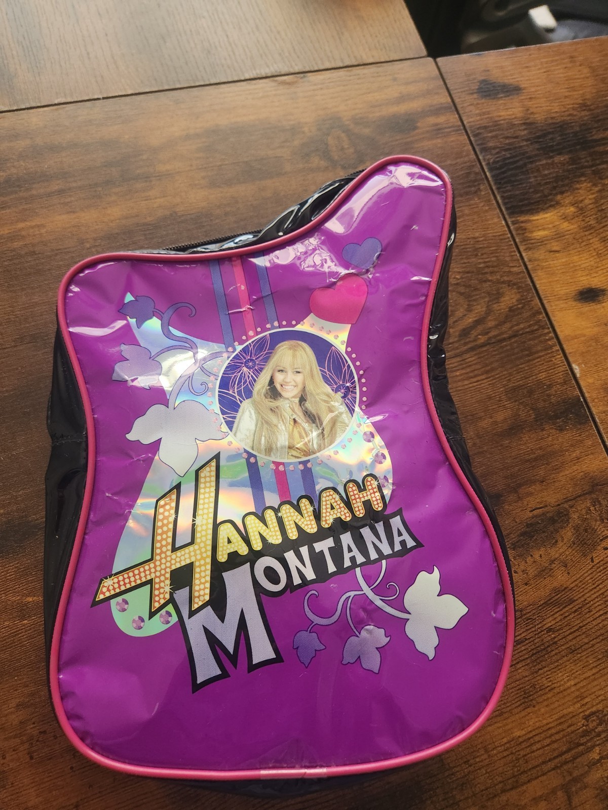 Hannah Montana Small Guitar Case with Zipper and Straps