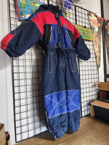 SEARS One Piece Vintage Snowsuit Youth Kids Size 6