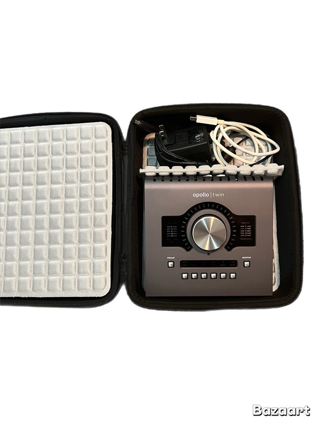 Universal Audio Apollo Twin Interface with Custom Case