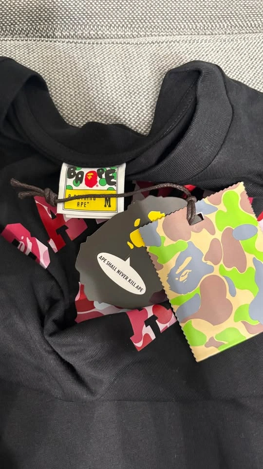 BAPE ABC Camo College Tee - photo 2