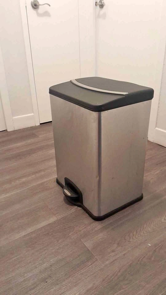 Stainless Steel Step Trash Can