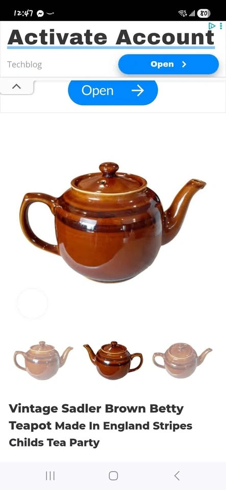 Sadler Brown Betty Tea Pot - photo 2