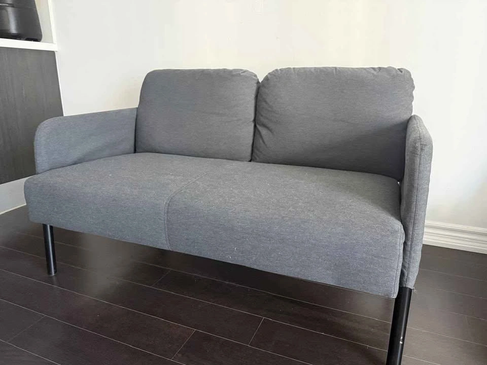 Fits easily in small car - Loveseat couch