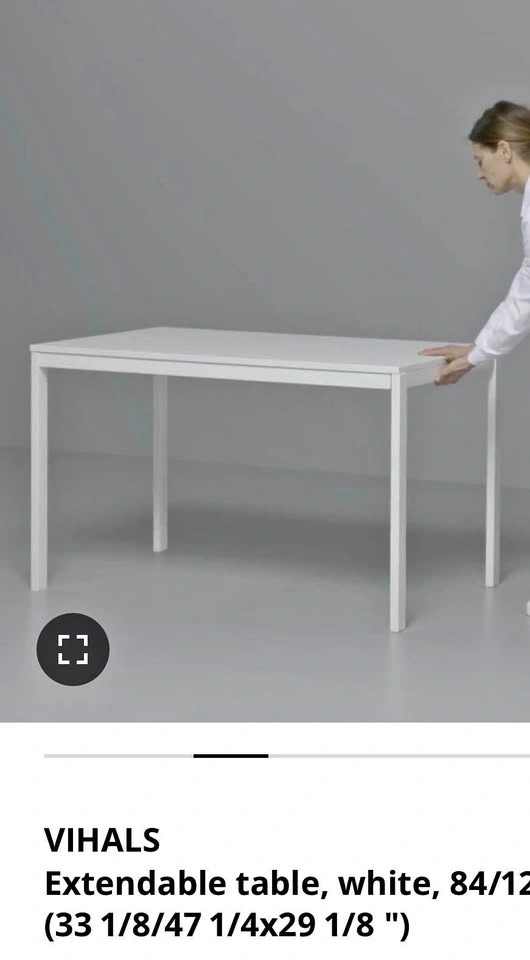 IKEA Vihals extendable table. New, already assembled!