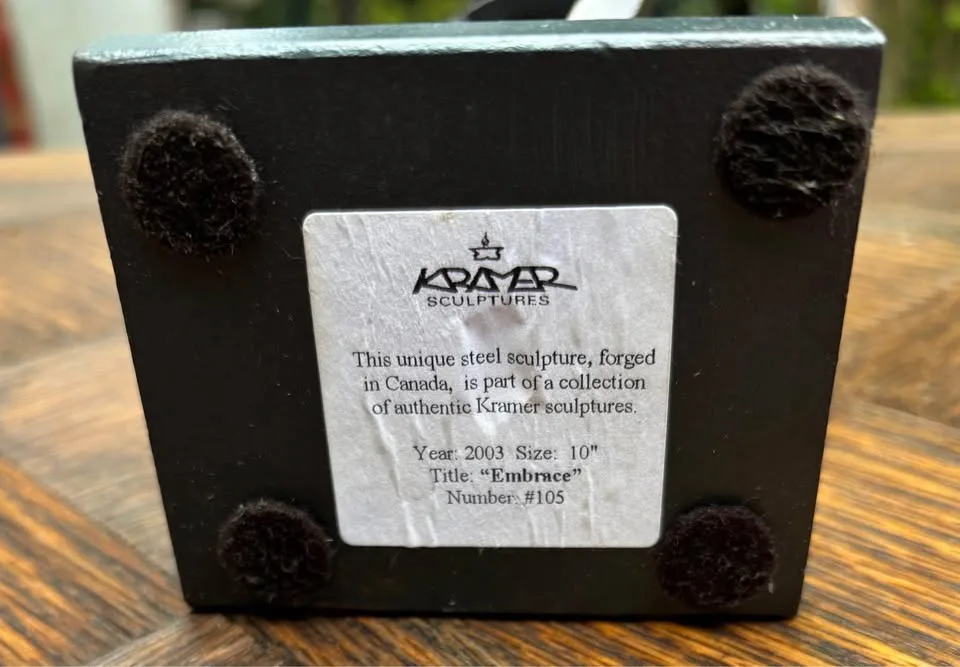10” Boris Kramer “Embrace” Sculpture image indicator(6)