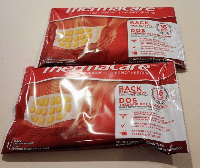 heat wrap for back