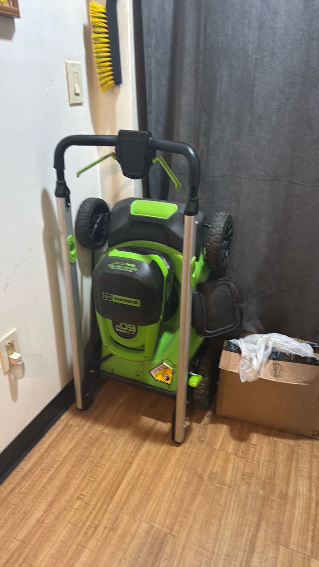 Greenworks Pro ultra power 60 v mower - photo 3