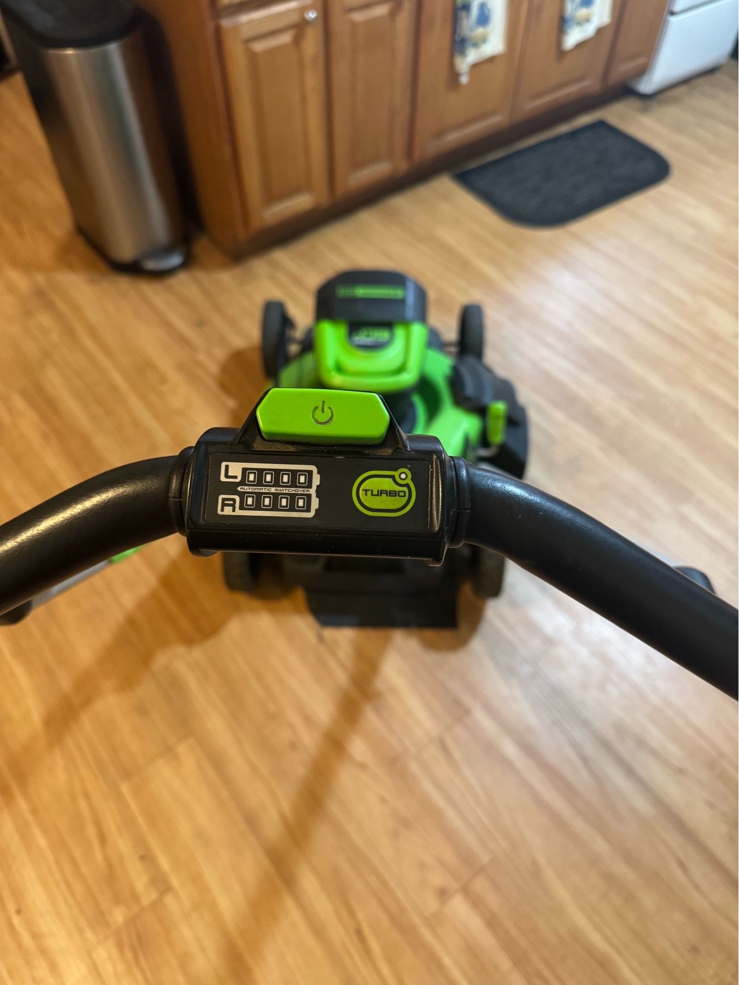 Greenworks Pro ultra power 60 v mower - photo 5
