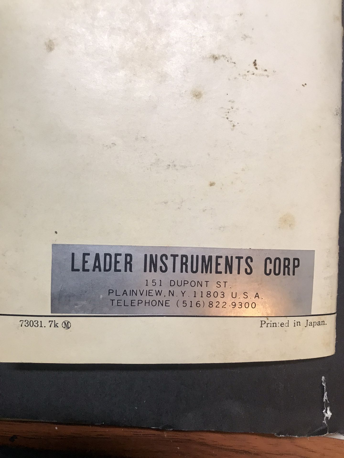 Multimeter/Model LT-70 - photo 4