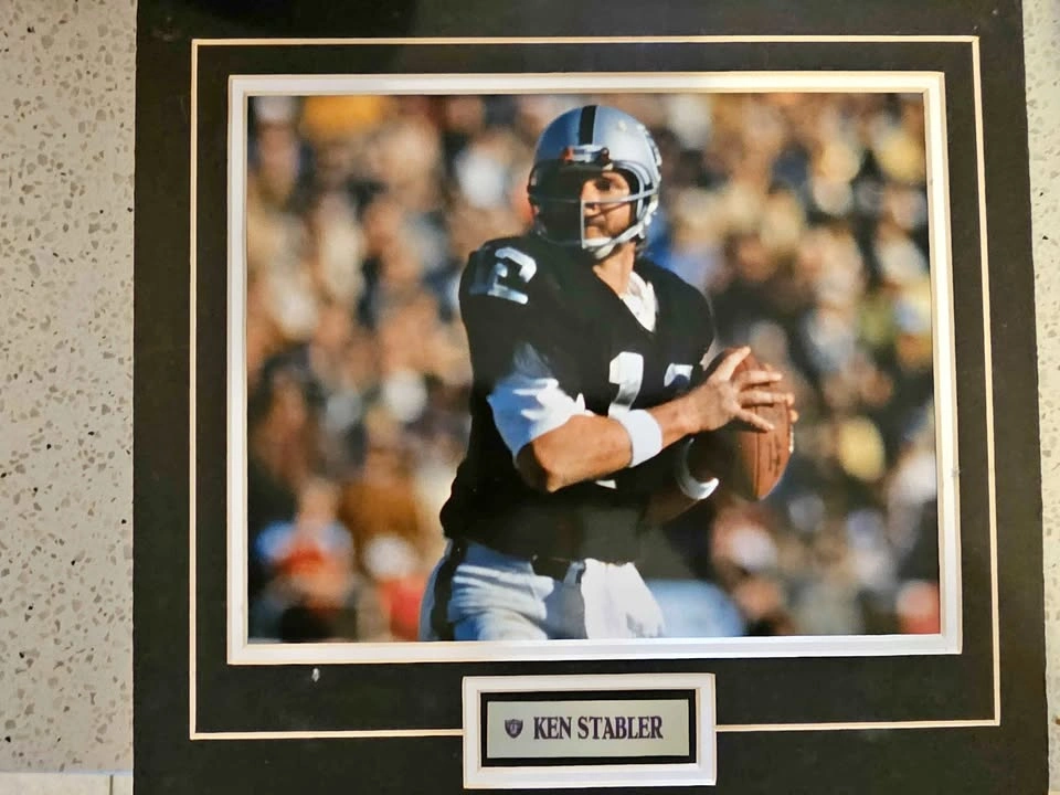 Ken Stabler Framed Photo