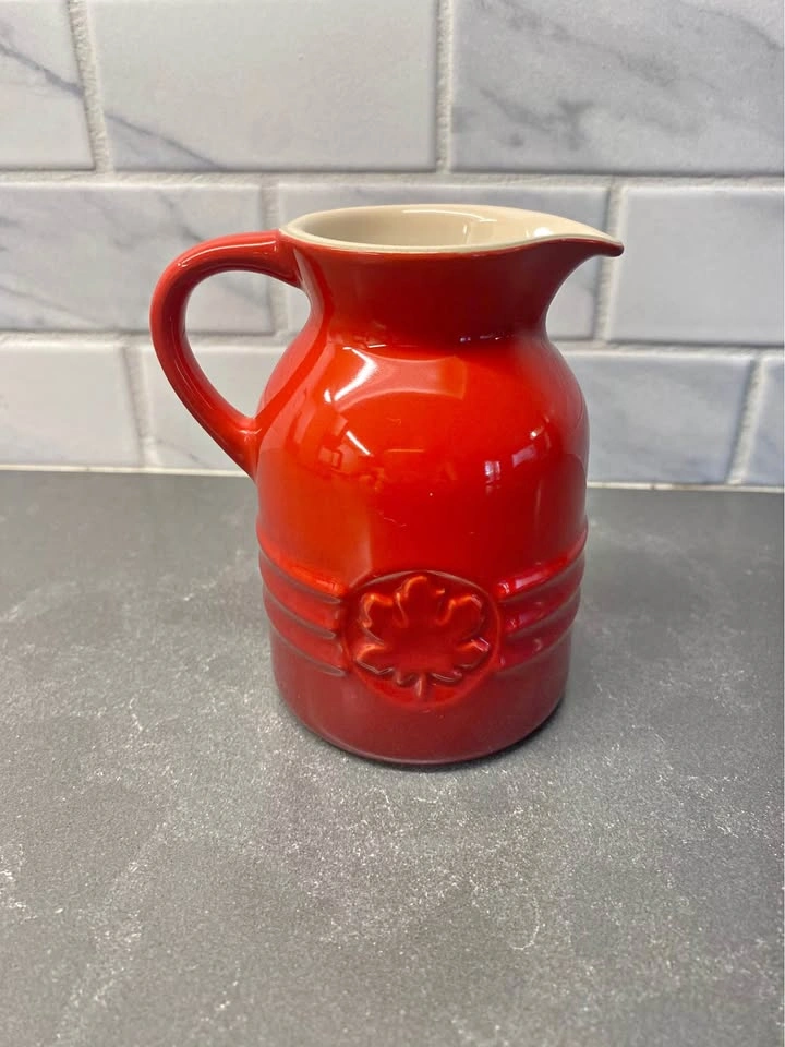 Le Creuset Iconic Cerise Syrup Jar
