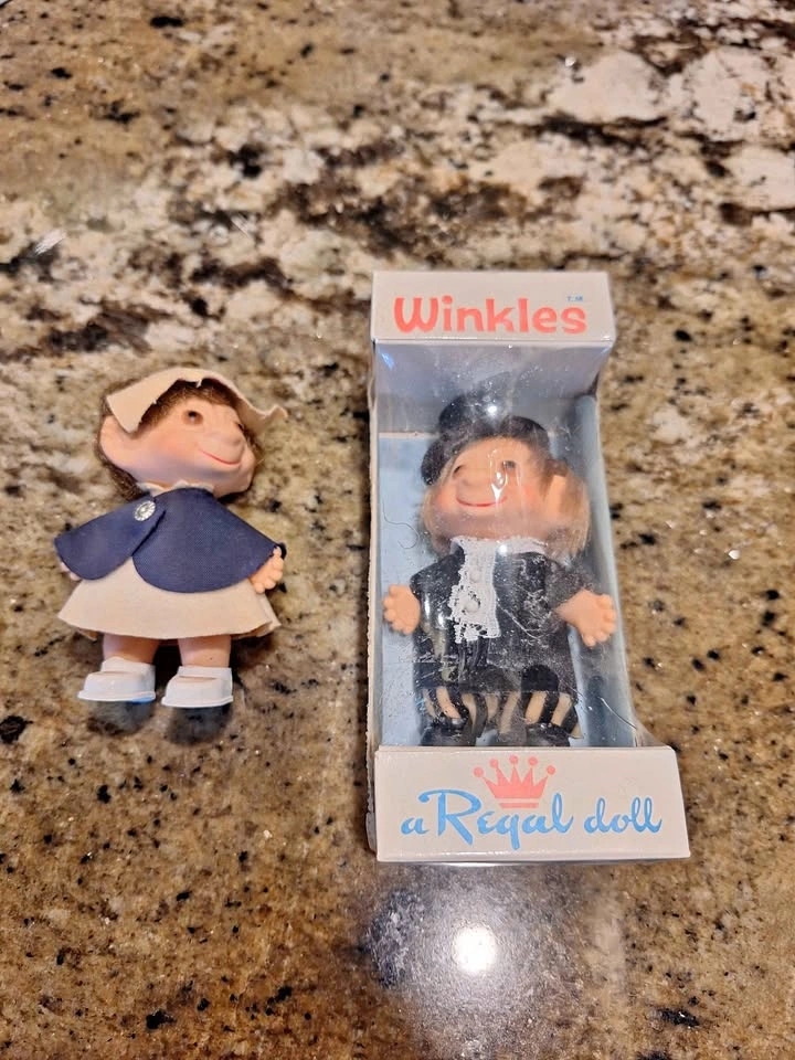 Vintage Winkles troll dolls